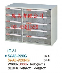 TMSY-AB-920G落地型效率櫃(全大)